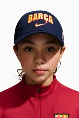 Кепка Nike FC Barcelona 26/27 Club Poly 6P Junior - темно-синий