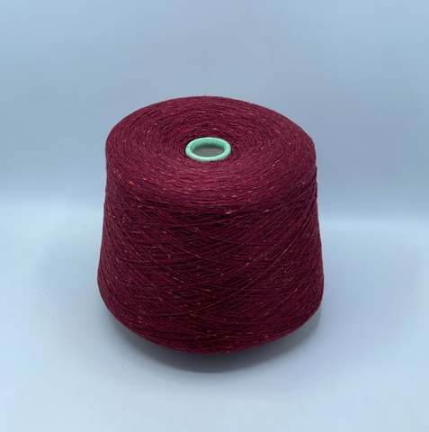 Filcom, Tibet tweed 2/11 550м. 50%Як, 50%Шелк,Бордово-свекольный,твид(132), 42089