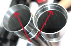Перья вилки для Honda CB650R/CBR650R 2019-2020 г.в. 41*575 мм комплект из 2 шт.