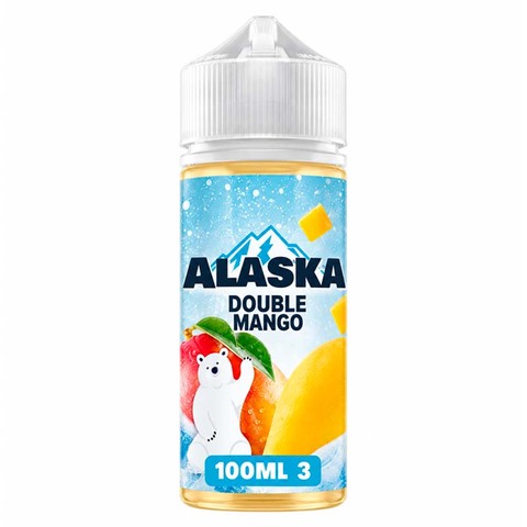 Жидкость Щелочная Alaska 100ml 3mg Double Mango - Два сочных сорта манго со льдом