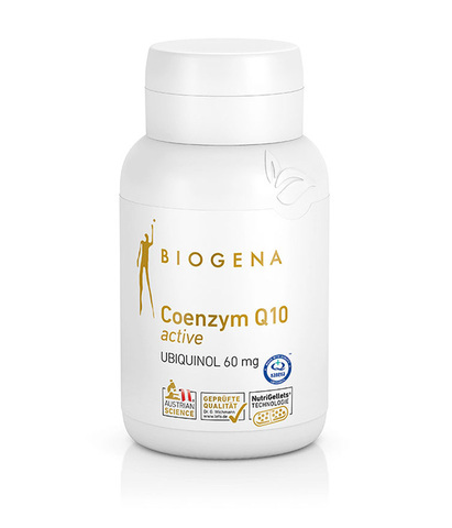 BIOGENA КОЭНЗИМ Q 10 AКТИВ ГОЛД COENZYM Q10 ACTIVE (60 кап)