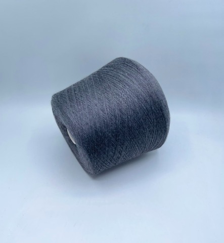 Botto Poala (пр.Италия),art-Diamante , 2/52 2600м/100 гр. 75% Меринос 15% Шелк 10% Кашемир, цвет-Графит,меланж(107/12/154) ,арт-33590