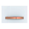 Geberit Sigma 115.670.11.2 Смывная клавиша, для двойного смыва, цвет металлический красное золото: красное золото, белый