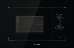 Микроволновая печь Gorenje BM201EG1BG, 800/1000Вт, встраиваемая, объём 20 л