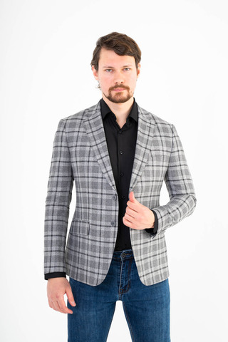 Пиджак мужской приталенный Slim Fit Cesare Mariano 12/038