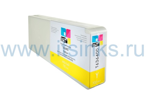 Картридж для Epson 7890/9890 C13T636400 Yellow 700 мл