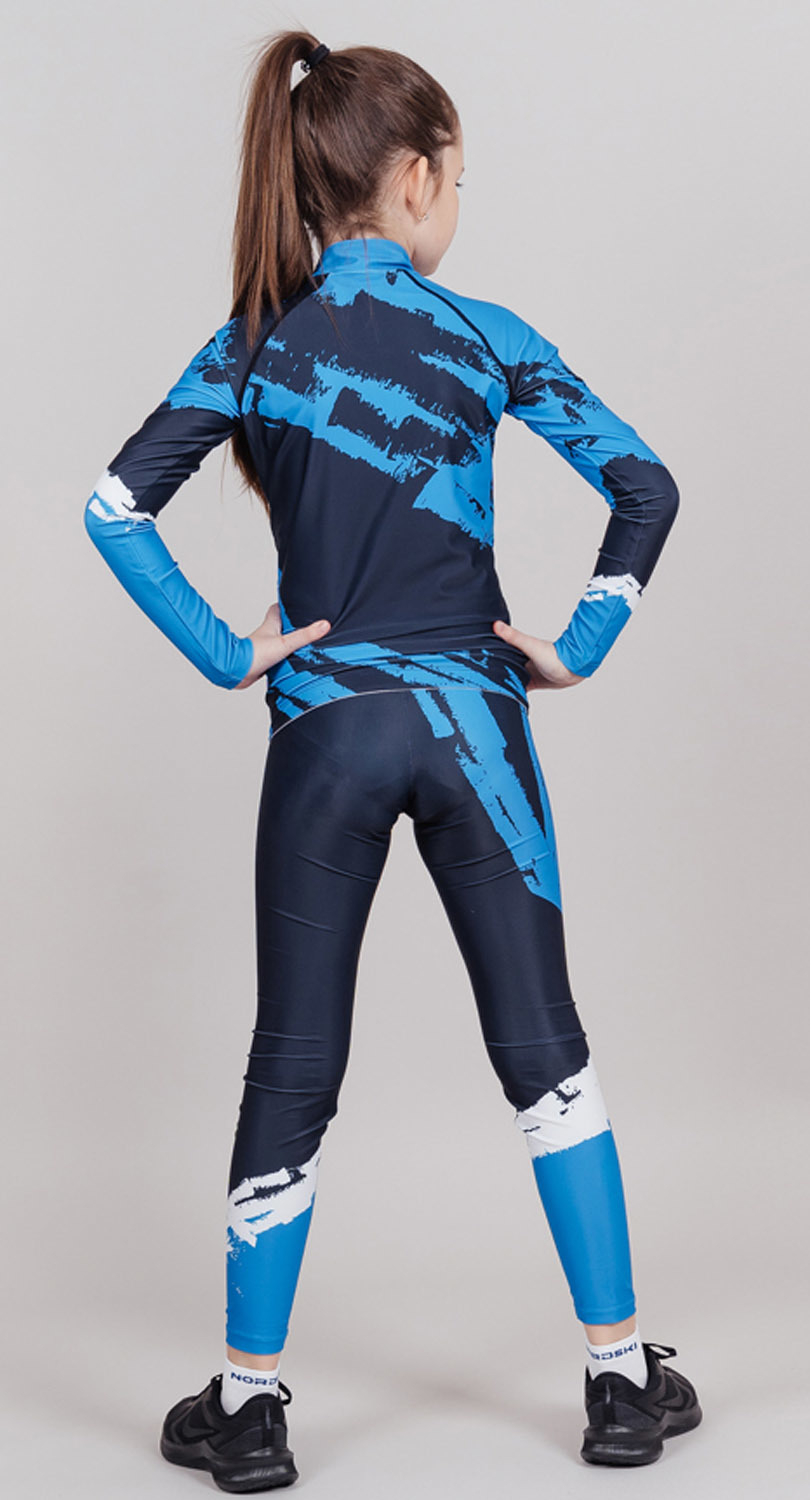 Nordski Jr Premium детский гоночный комбинезон deep blue - 2