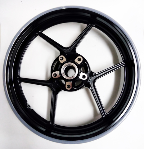 Передний колёсный диск для Kawasaki ER6F Ninja 650, ER6N, Z750, Z800, Ninja 1000, Z1000, Z1000SX, ZX10R черный
