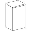 Geberit Smyle Square 500.359.00.1 Шкафчик с одной дверцей, 36x60x32.6см, Белый / Высокоглянцевое покрытие