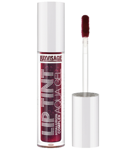 Lip Tint Aqua Gel Тинт для губ с гиалуроновым комплексом тон 03 Deep Ruby 3.4г Lux Visage