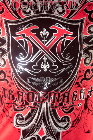 Xtreme Couture | Футболка мужская Libertarian Red X1530 от Affliction принт спереди
