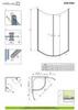 Radaway Eos PDD 37623-01-12N Душевой уголок