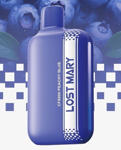 Lost Mary CF8000 Черника Персик - Blueberry Peach