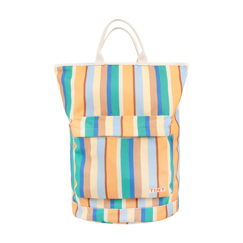 Рюкзак Tinycottons Multicolor Stripes Tote