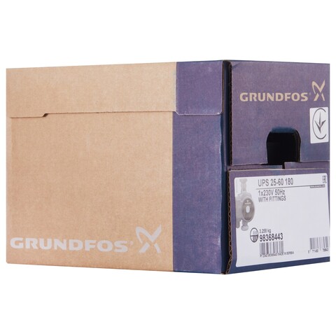 Насос циркуляционный Grundfos UPS 25-60 EU