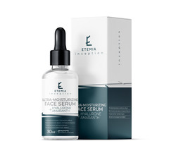 Etemia Ультраувлажняющая сыворотка для лица Hyalurone + Amaranth, 30мл.