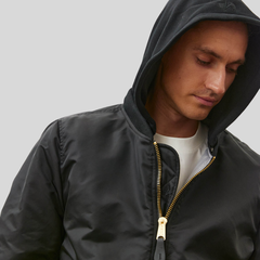 Бомбер Alpha Industries MA-1 Natus Black (Черный)