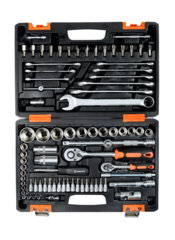 Набор инструментов АВТО, 1/2" , 1/4" , CrV, в кейсе 82 предм Вихрь