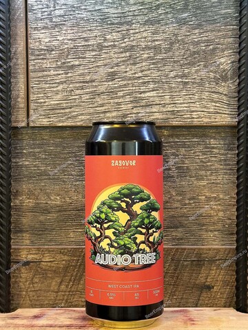 Zagovor West Coast IPA Audio Tree 0,45 л. ж/б