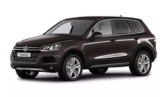 Стекла фар VOLKSWAGEN Touareg NF (2010-2014) black L