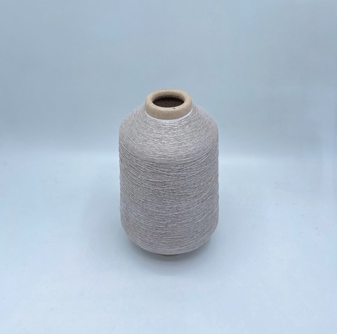 Kyototex (пр.Япония),art-Abigail-Philos 1200м / 100 гр. 35% Металлик (Люрекс),  45% Вискоза, 20% Нейлон , цвет-Жемчуг(59), арт.34628