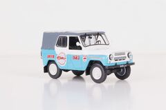 UAZ-469B Elbrus blue 1:43 DeAgostini Auto Legends USSR UAZ in service #2