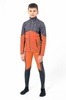 Детская утепленная разминочная куртка Arswear Softshell Active Lite S оранжевая - 3