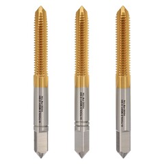 Метчик М 6,0х1,0 (Комплект 3шт) DIN352 HSSEPM-TiN 6HX 68мм a=4,9 H-Tools PRO 230060PMHT