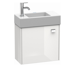 Duravit Brioso BR4051L1022 Тумба подвесная под раковину 484х239х442 мм,с 1 дверкой петли слева L, цвет белый глянц 22 (для 072450) фото
