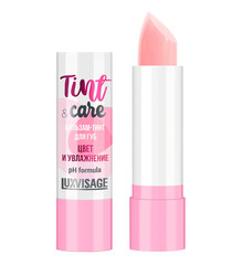 LuxVisage Бальзам-тинт для губ Tint & care pH formula цвет и увлажнение тон 01 3,9г