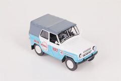 UAZ-469B Elbrus blue 1:43 DeAgostini Auto Legends USSR UAZ in service #2