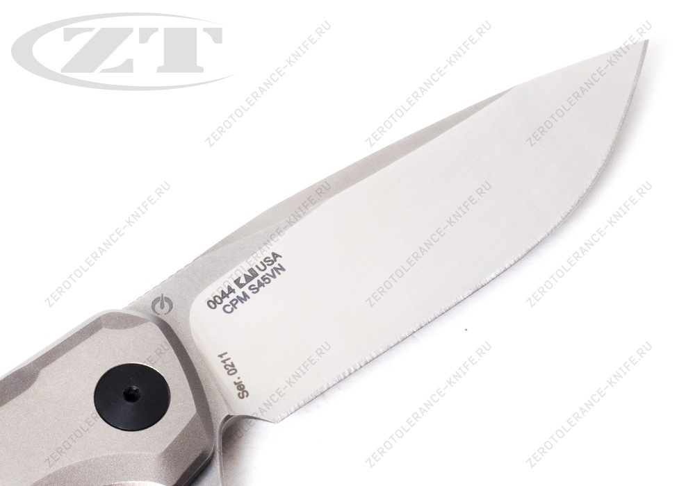 Нож Zero Tolerance 0044 Button Lock Flipper - фотография 