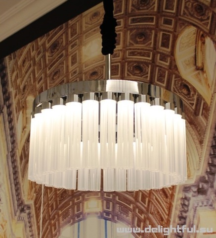 люстра  Orgue by Lalique 40 см ( round )