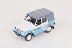 UAZ-469B Elbrus blue 1:43 DeAgostini Auto Legends USSR UAZ in service #2