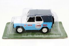 UAZ-469B Elbrus blue 1:43 DeAgostini Auto Legends USSR UAZ in service #2