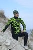 Olly Bright Sport лыжный разминочный костюм lime - 1