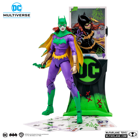 Коллекционная фигурка McFarlane Toys DC Multiverse: Batgirl Jokerized