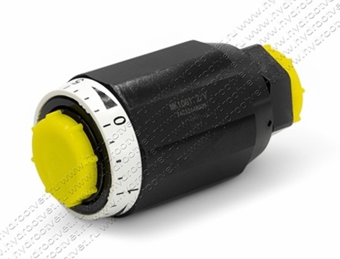 Фото MK10G1.2/V - Дроссель трубного монтажа Ду10 резьба G1/2, обратный клапан - есть