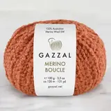 Пряжа Gazzal Merino Boucle 3774 терракот