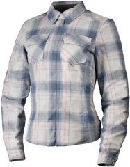Fallblock Flannel Jacket / Женская / Бело-синий