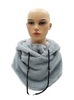 Картинка шарф-капюшон Skully Wear BNM-1311 dark gray - 8