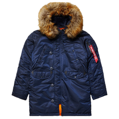 Парка Alpha Industries N-3B W Parka Rep. Blue (Синяя)