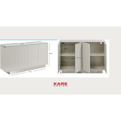 Комод Stucco Grey 152x80cm