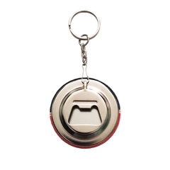 Урал Сувенир - Урал брелок-открывашка закатной 56 мм №0015 Медведь на мотоцикле