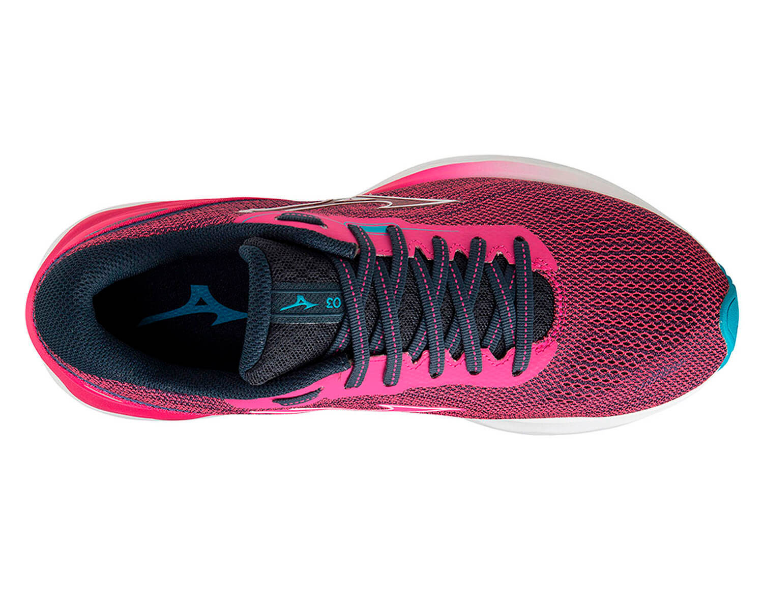 Женские кроссовки для бега Mizuno Wave Skyrise 3 розовые - 4