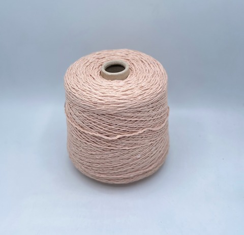 New MIll (пр.Италия), art-Urlo 150м/100гр, 100% Хлопок+ пайетка 6мм+3мм(прозрачная) , цвет- Абрикос, арт.34057