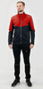 Утеплённый лыжный костюм ArsWear Red-Black Training со спиной мужской