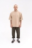 Футболка Kultura oversize Basic бежевый
