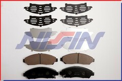 Колодки  NISSIN   NPO-155W-SA (в комплекте 8 пластин)