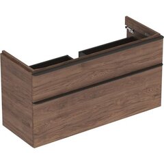 Geberit Smyle Square 500.355.JR.1 Тумба под раковину 118.4x61.7x47см, Пекан / Меламин, древесная структура фото